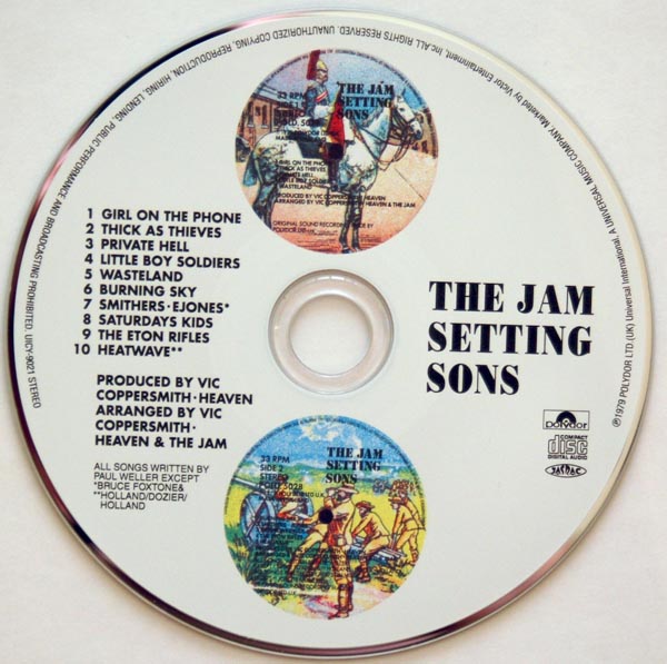 CD, Jam (The) - Setting Sons