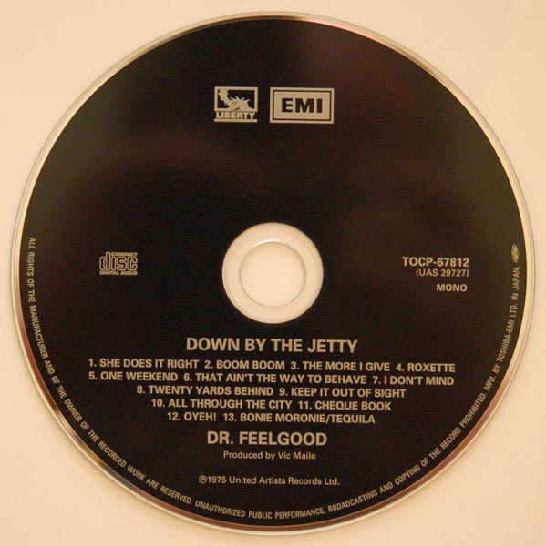 CD, Dr Feelgood - Down By The Jetty
