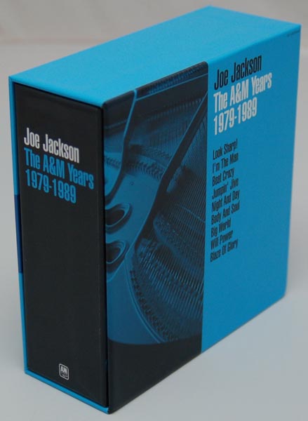 Back lateral view, Jackson, Joe - The A&M Years 1979-1989 Box