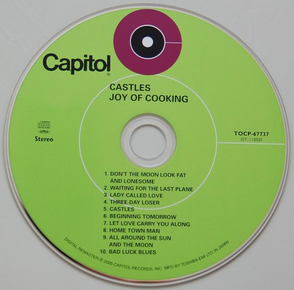 CD, Joy Of Cooking - Castles
