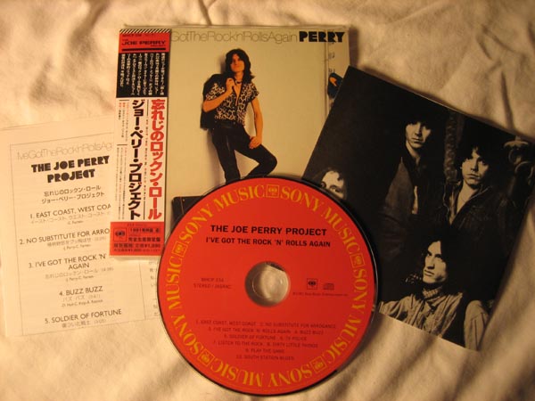 Inserts and CD, Perry, Joe Project - I've Got The Rock And Rolls Again
