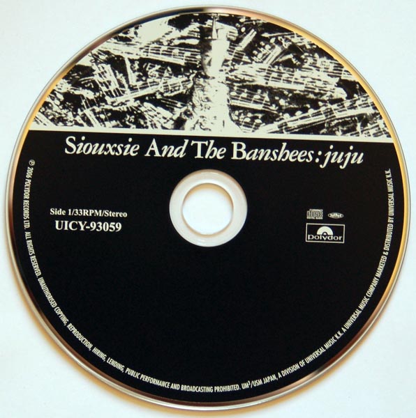 CD, Siouxsie & The Banshees - Juju
