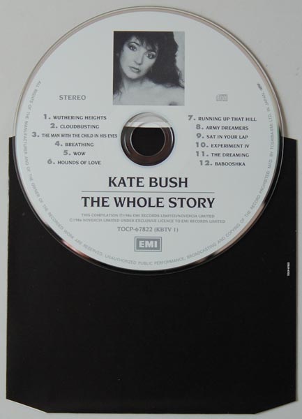 CD, Bush, Kate - The Whole Story