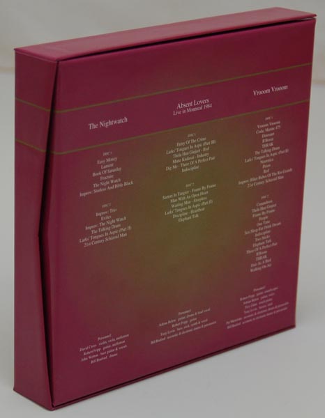 Back Lateral View, King Crimson - Archive Series 74-97 Box