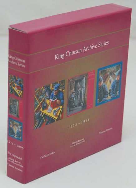 Front Lateral View, King Crimson - Archive Series 74-97 Box
