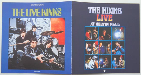 Booklet, Kinks (The) - Live At Kelvin Hall