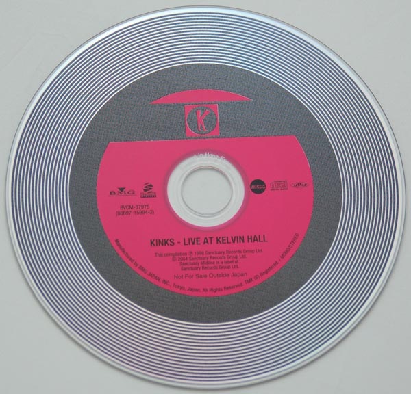 CD, Kinks (The) - Live At Kelvin Hall