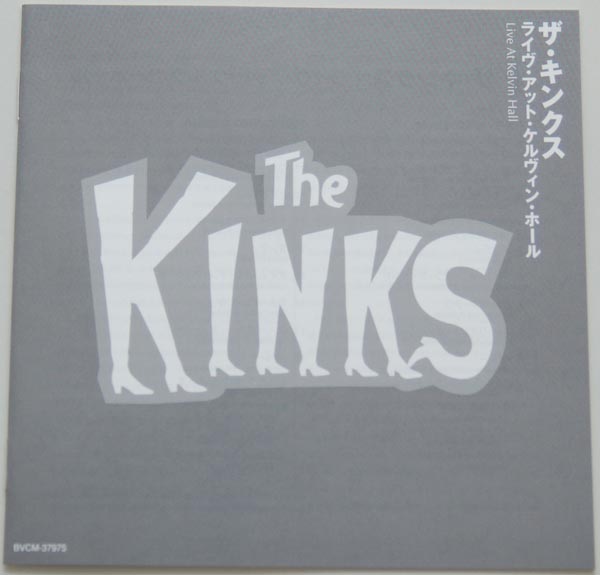 Lyric book, Kinks (The) - Live At Kelvin Hall