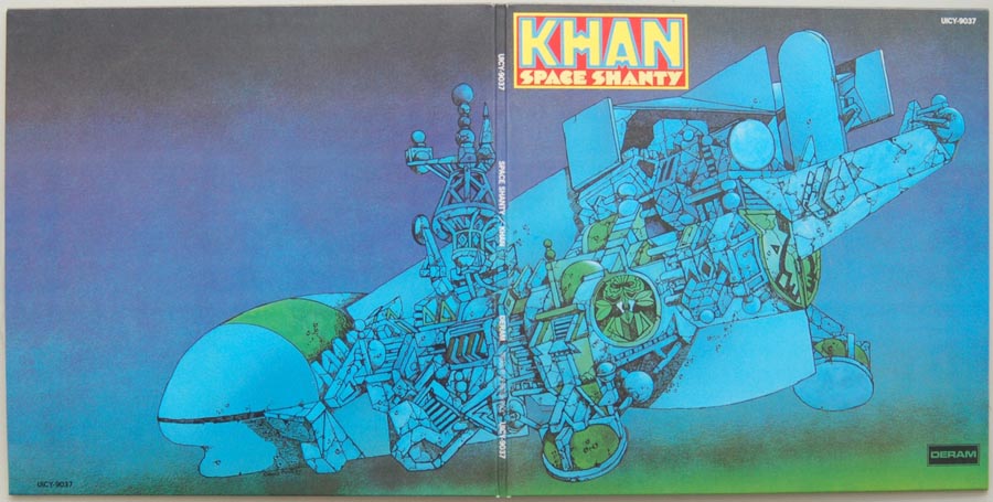 Cover unfold, Khan - Space Shanty