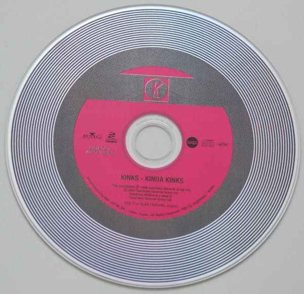 CD, Kinks (The) - Kinda Kinks