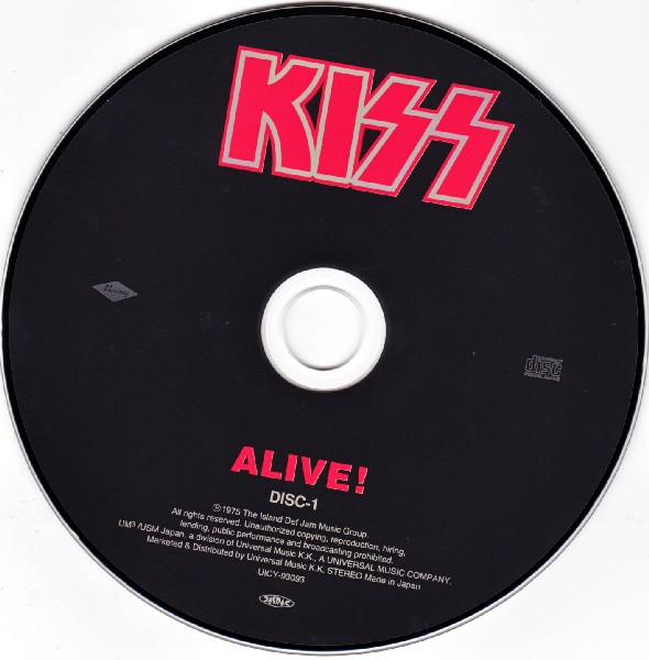 CD1, Kiss - Alive! [Live] [2CD]