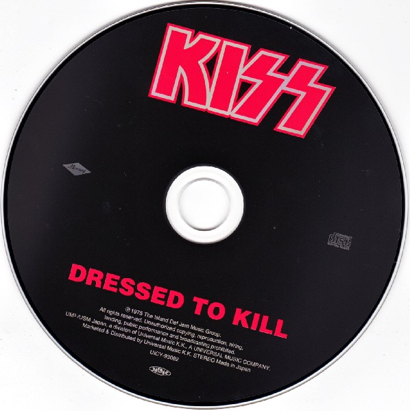 CD, Kiss - Dressed To Kill