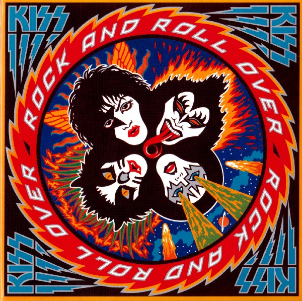 front, Kiss - Rock and Roll Over