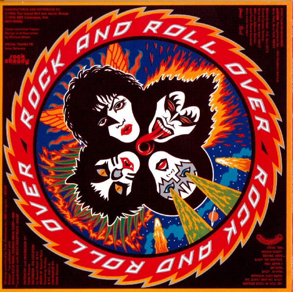 back, Kiss - Rock and Roll Over