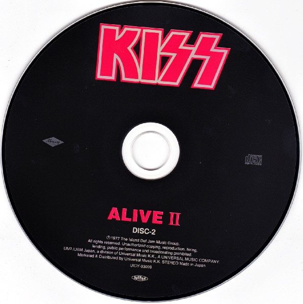 CD2, Kiss - Alive II [Live] [2CD]