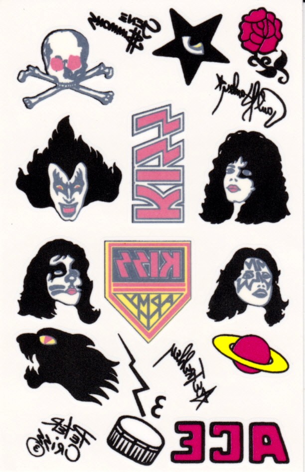 insert tattoo front, Kiss - Alive II [Live] [2CD]