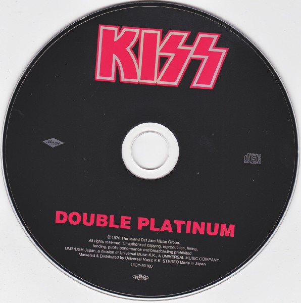 CD, Kiss - Double Platinum