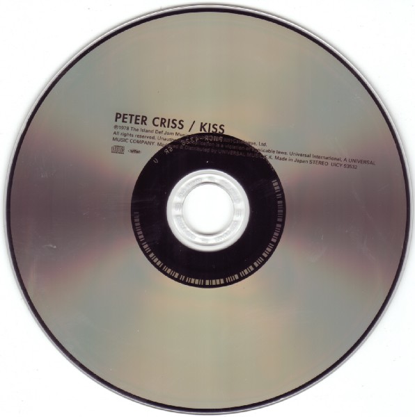 CD, Kiss - Peter Criss 