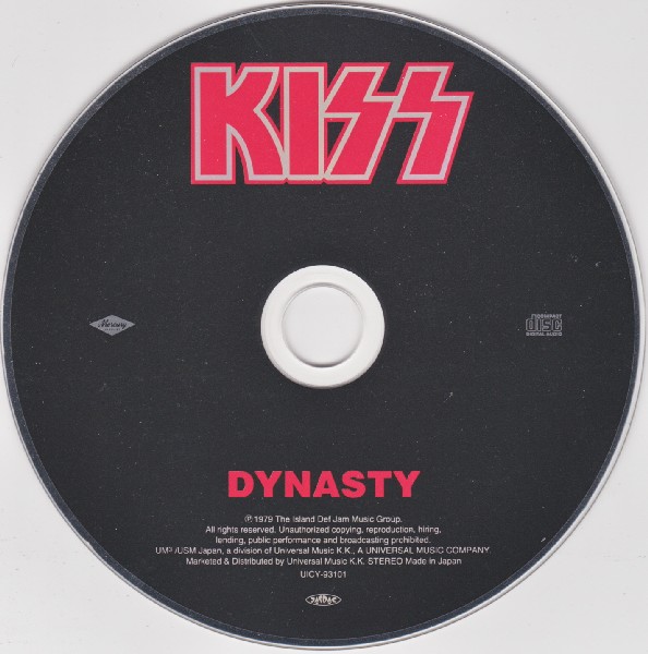 CD, Kiss - Dynasty