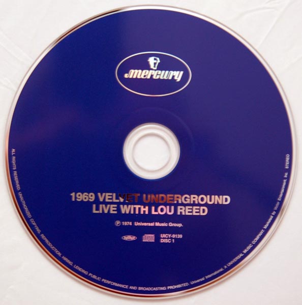 CD 1, Velvet Underground (The) - 1969: The Velvet Underground Live