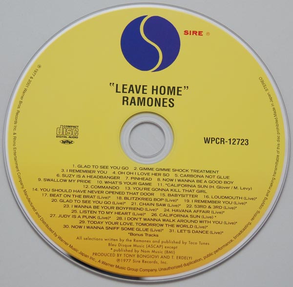 CD, Ramones - Leave Home +16