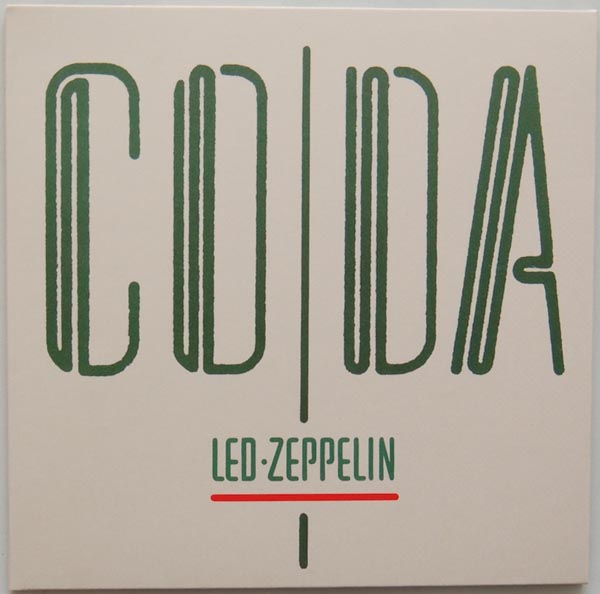 Front Cover, Led Zeppelin - Coda