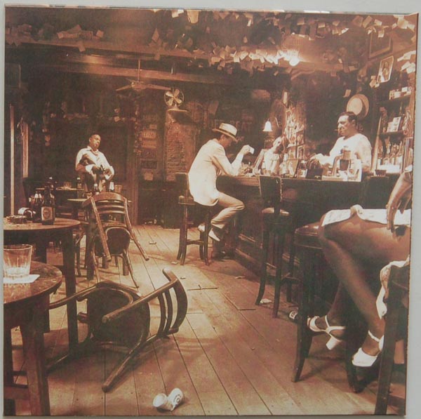 Back cover, Led Zeppelin - In Through The Out Door
