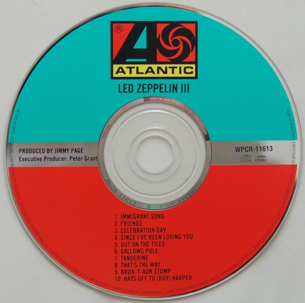 CD, Led Zeppelin - III