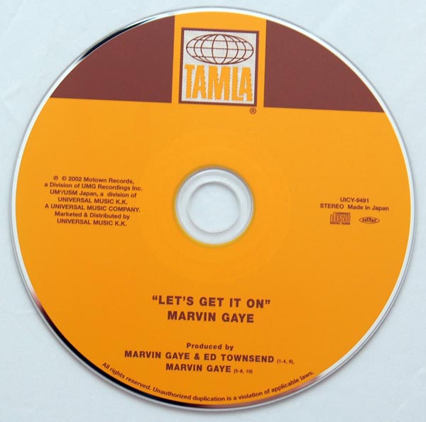 CD, Gaye, Marvin - Let's Get It On (+2)