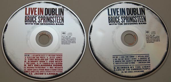 CDs, Springsteen, Bruce (Whit the Sessions Band) - Live in Dublin