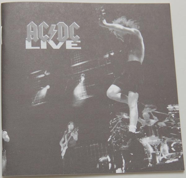 Lyric book, AC/DC - Live