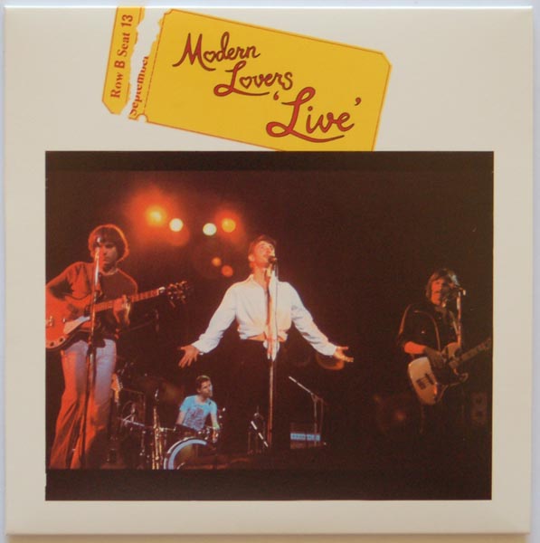 Front Cover, Modern Lovers (The) - Modern Lovers Live