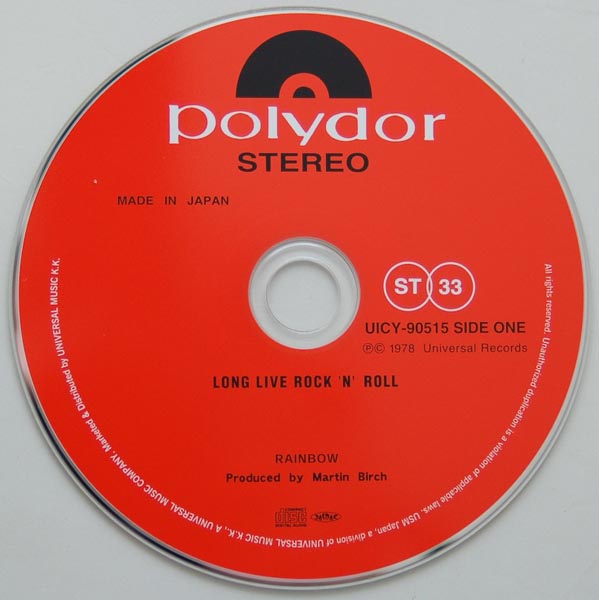 CD, Rainbow - Long Live Rock 'N' Roll