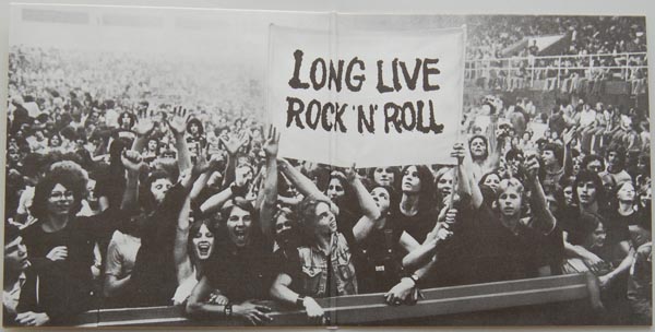 Gatefold open, Rainbow - Long Live Rock 'N' Roll