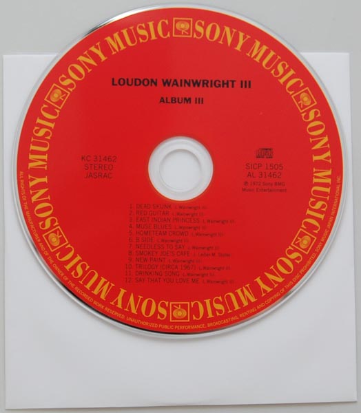 CD, Loudon Wainwright III - Album: III