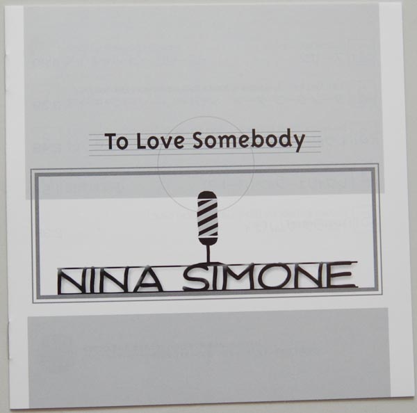 Lyric book, Simone, Nina - To Love Somebody