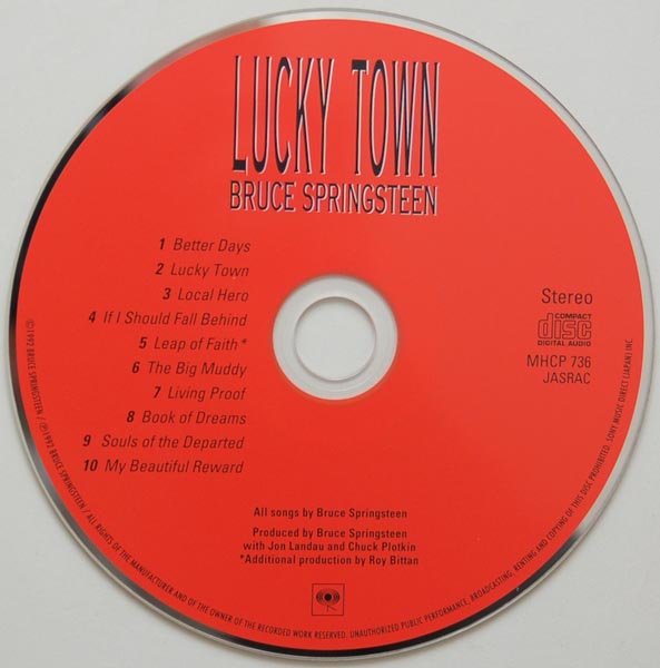 CD, Springsteen, Bruce - Lucky Town