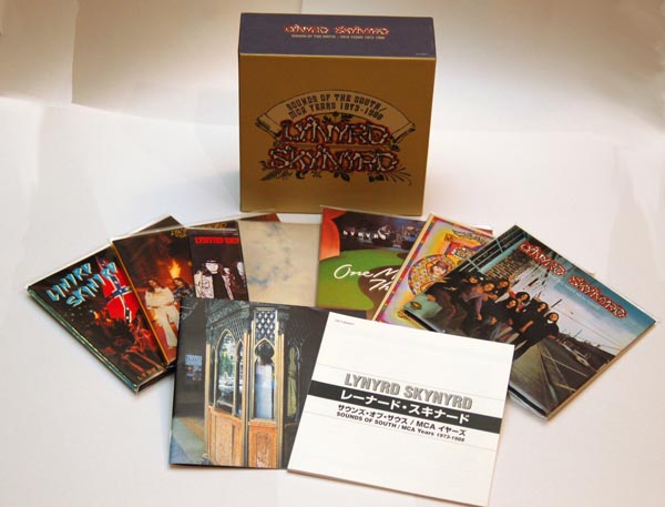 Box set contents, Lynyrd Skynyrd - Sounds Of The South Box - MCA Years 1973 - 1988