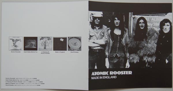 Booklet, Atomic Rooster - Made In England (+8)