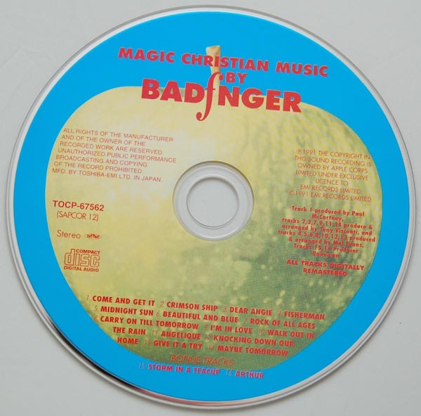 CD, Badfinger - Magic Christian Music