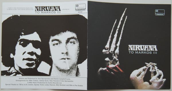 Booklet, Nirvana (60s) - Dedicated to Markos III
