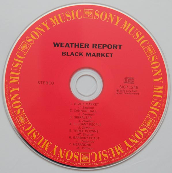 CD, Weather Report - Black Market