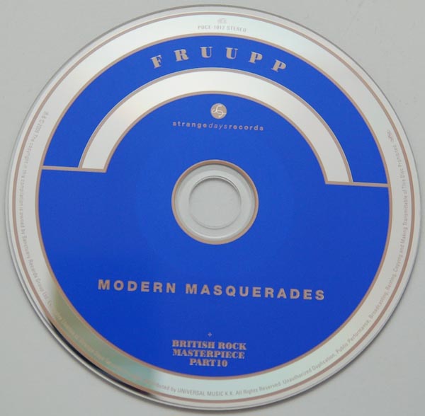 CD, Fruupp - Modern Masquerades