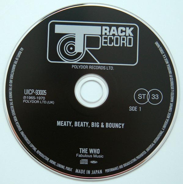 CD, Who (The) - Meaty, Beaty, Big & Bouncy