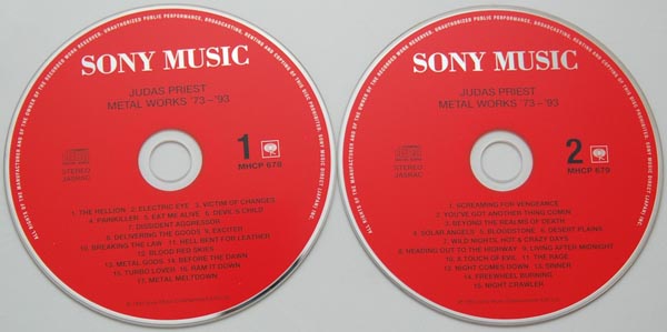 CDs, Judas Priest - Metal Works 73-93