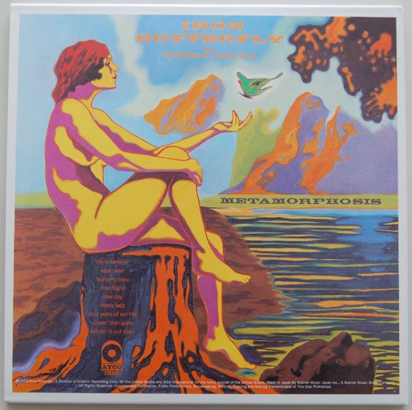 Back cover, Iron Butterfly - Metamorphosis