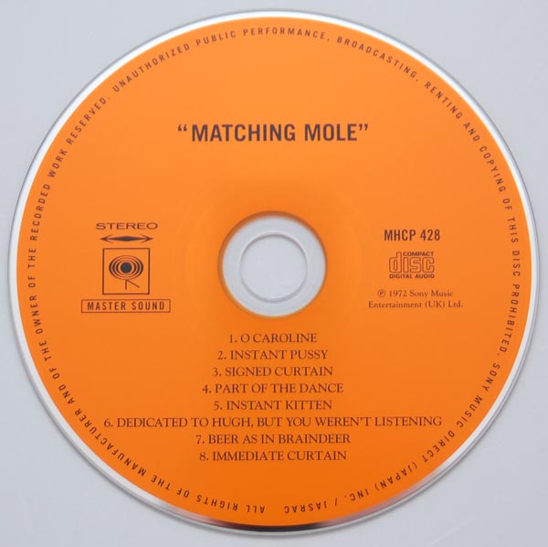 CD, Matching Mole - Matching Mole