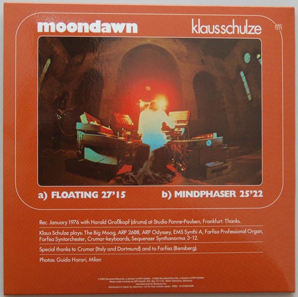 Back cover, Schulze, Klaus - Moondawn