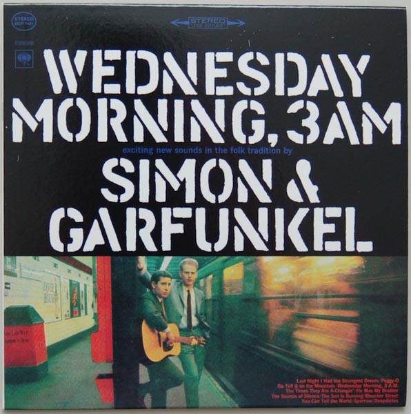 Front Cover, Simon + Garfunkel - Wednesday Morning, 3 AM