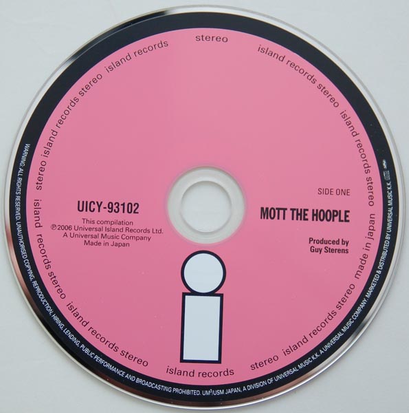 CD, Mott The Hoople - Mott The Hoople +3